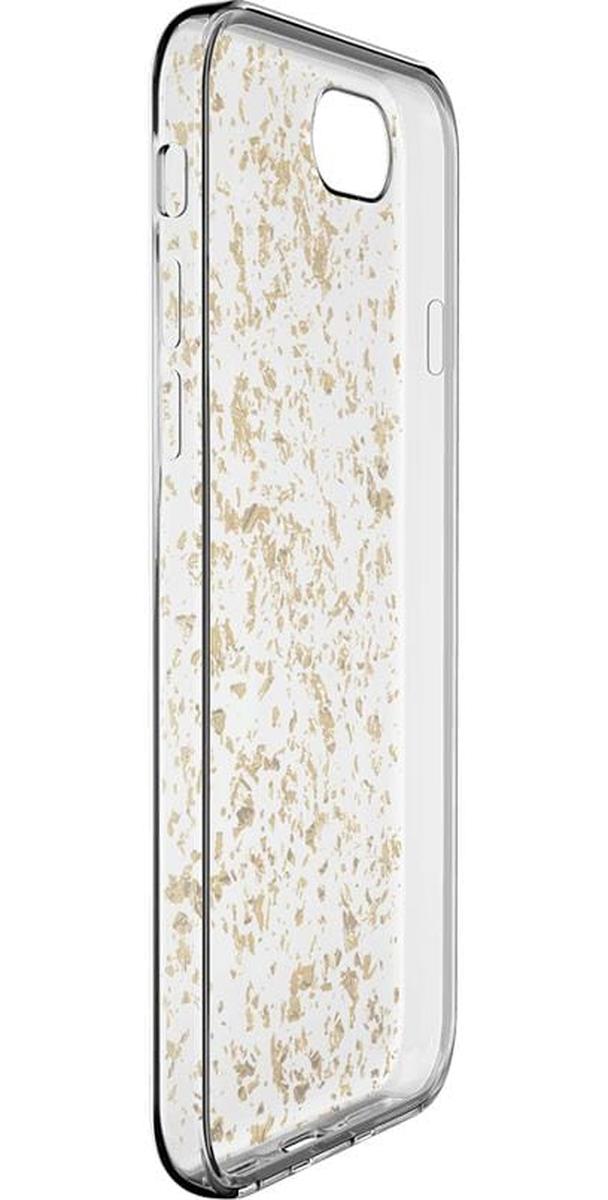Morning Sparkle | Rose and Gold Flaked Clear Case