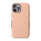Stripes and the City | Orange & Pink Pinstripe Case