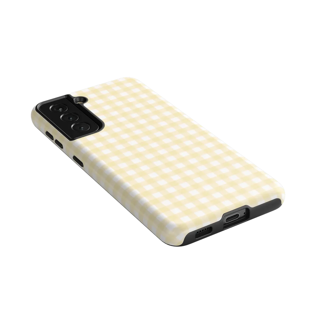 Pastel Picnic | Yellow Gingham Case