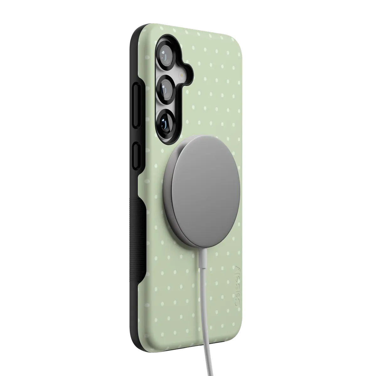 On the Dot | Green Polka Dot Case