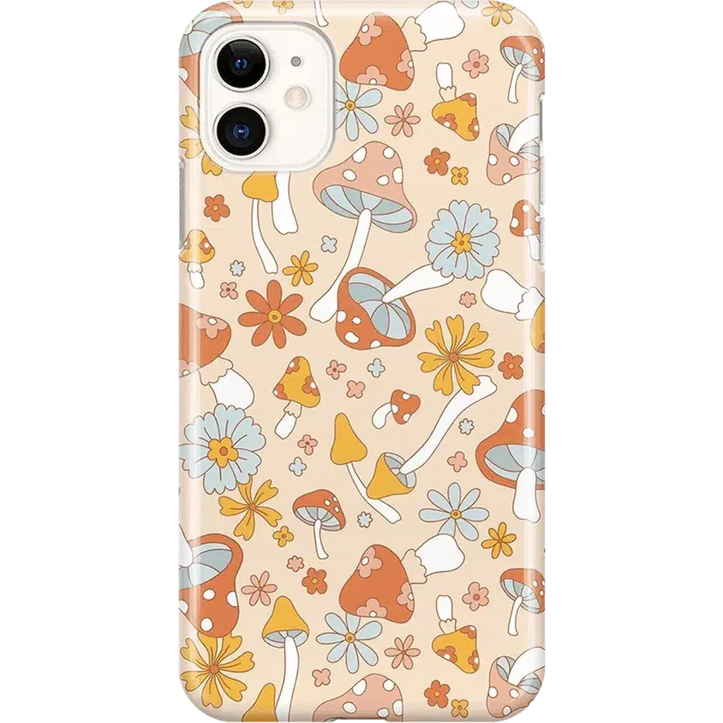 Mushroom Magic | Retro Floral Case