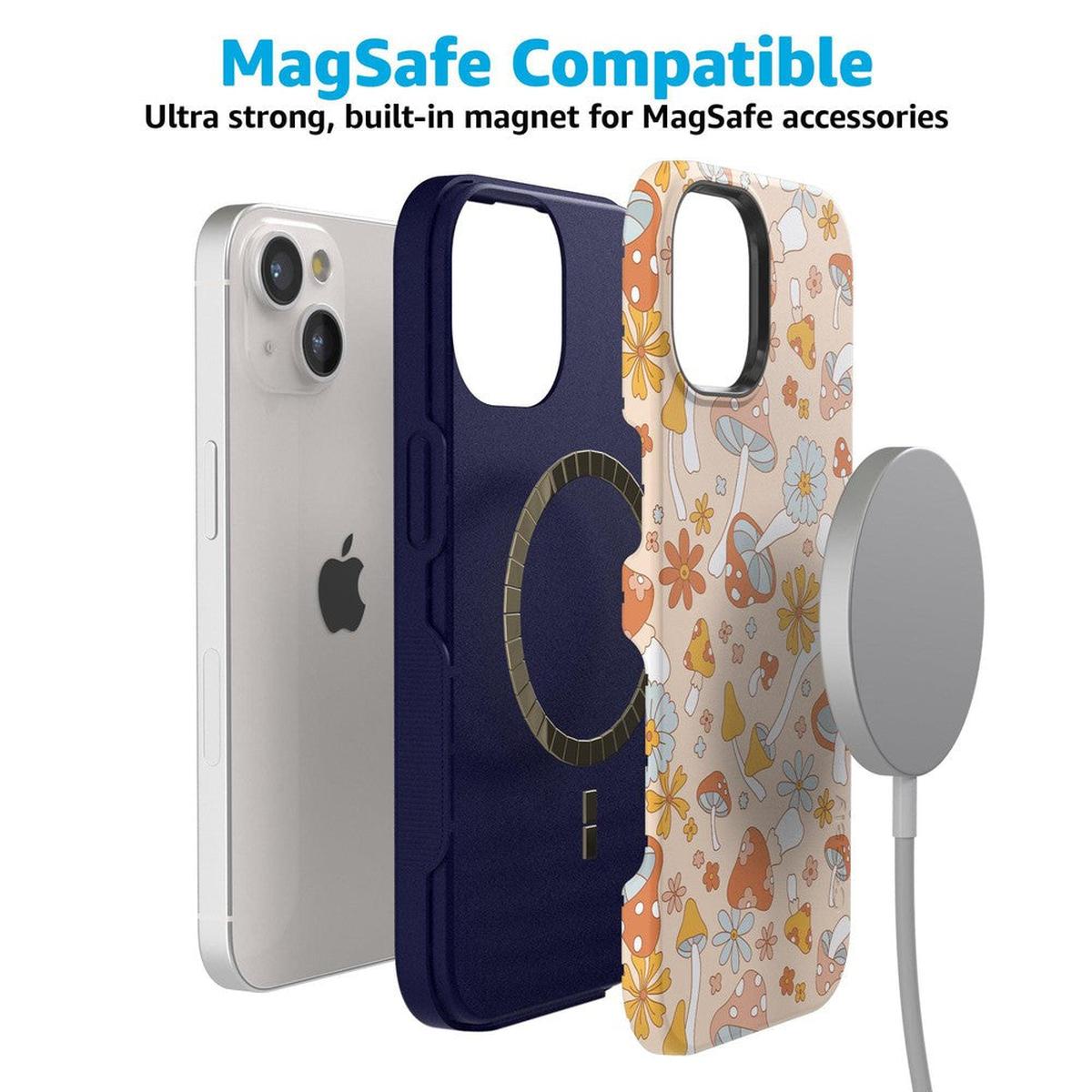 Mushroom Magic | Retro Floral Case