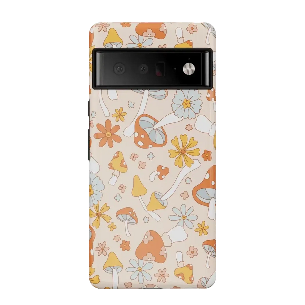 Mushroom Magic | Retro Floral Google Pixel Case