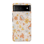 Mushroom Magic | Retro Floral Google Pixel Case