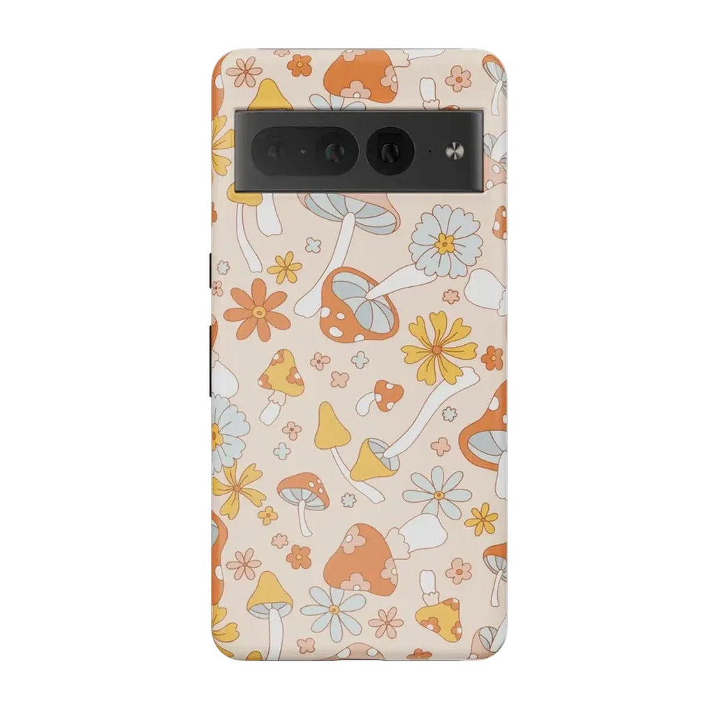Mushroom Magic | Retro Floral Google Pixel Case