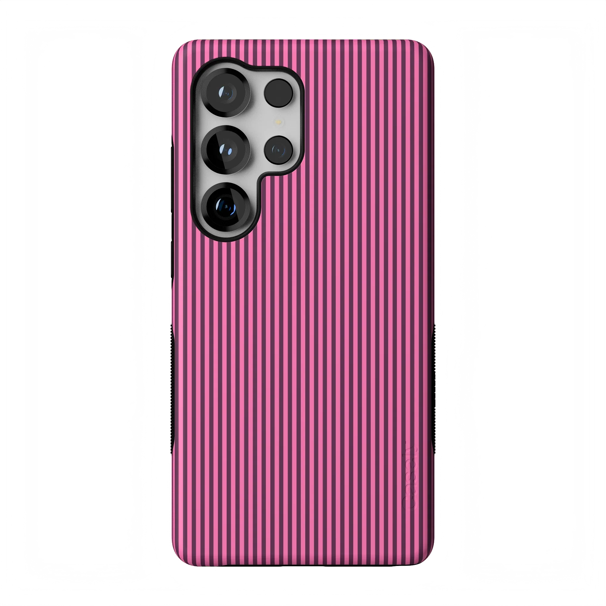Stripes and the City | Pink & Purple Pinstripe Case