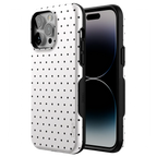 On the Dot | Black Polka Dot Case