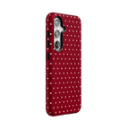 On the Dot | Maroon Polka Dot Case