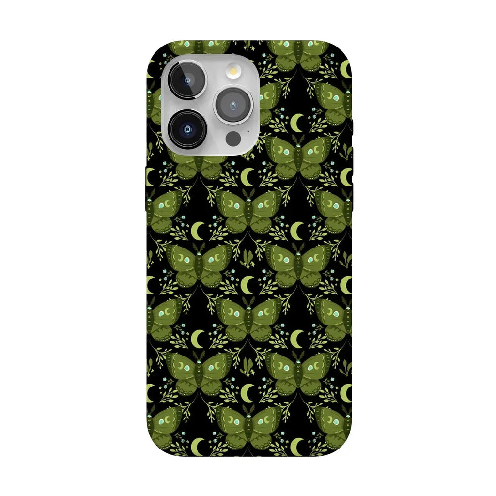Mystic Moths | Green Twilight Case