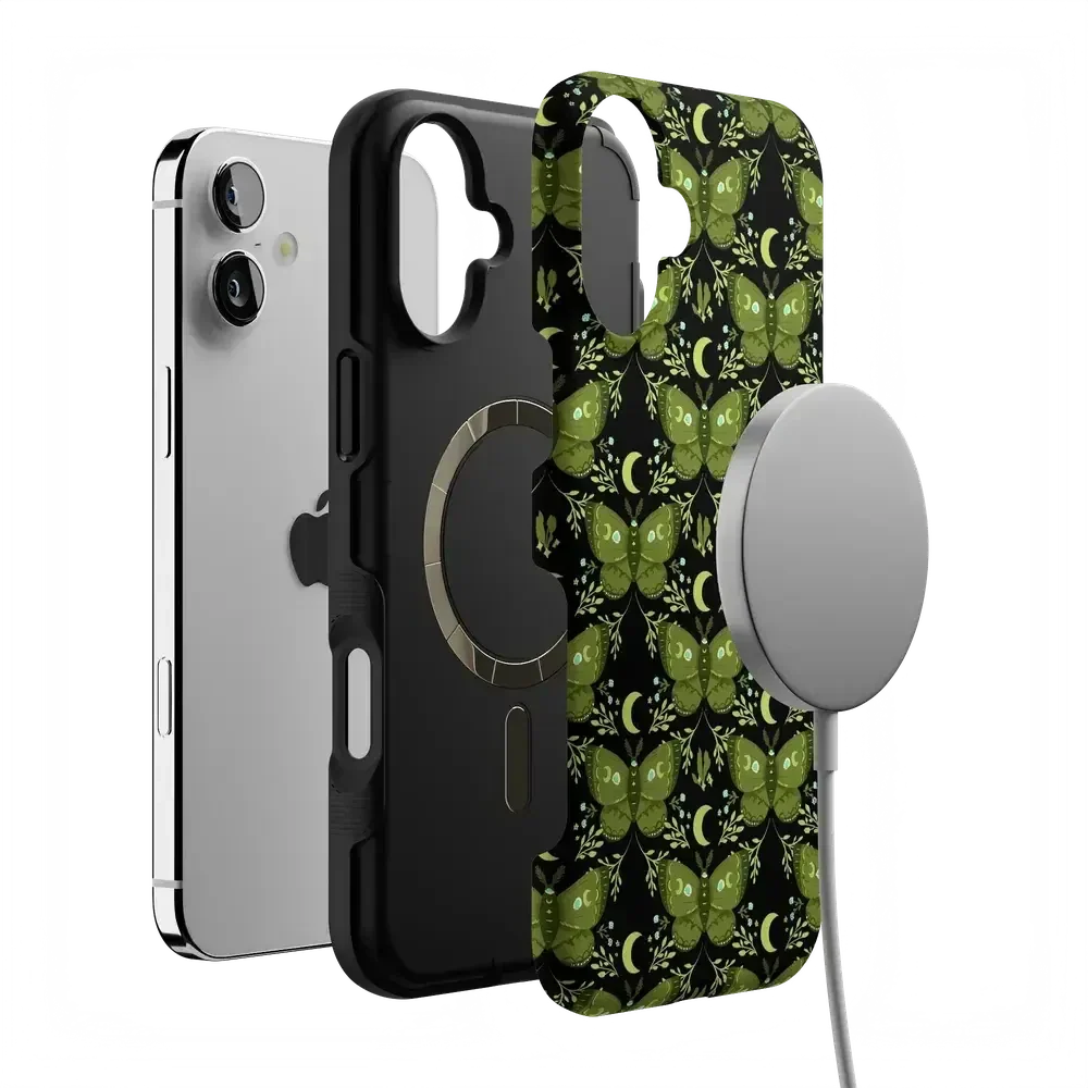 Mystic Moths | Green Twilight Case