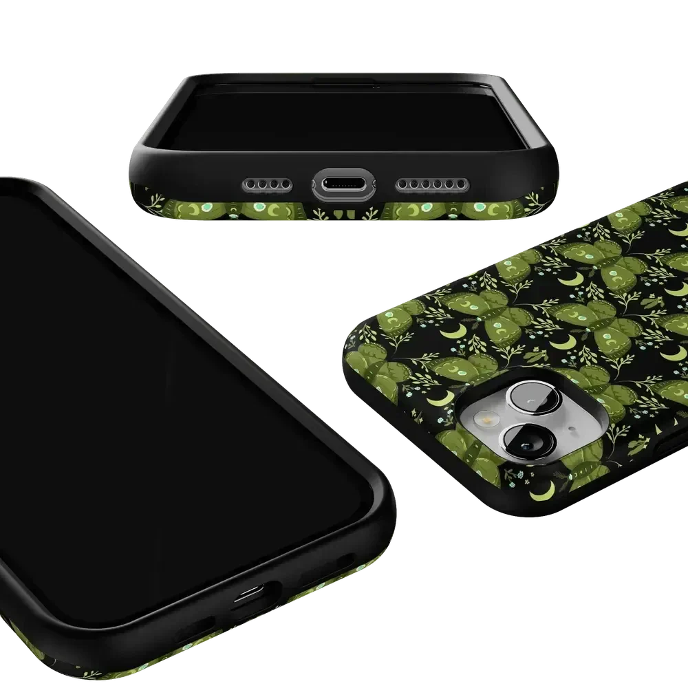 Mystic Moths | Green Twilight Case