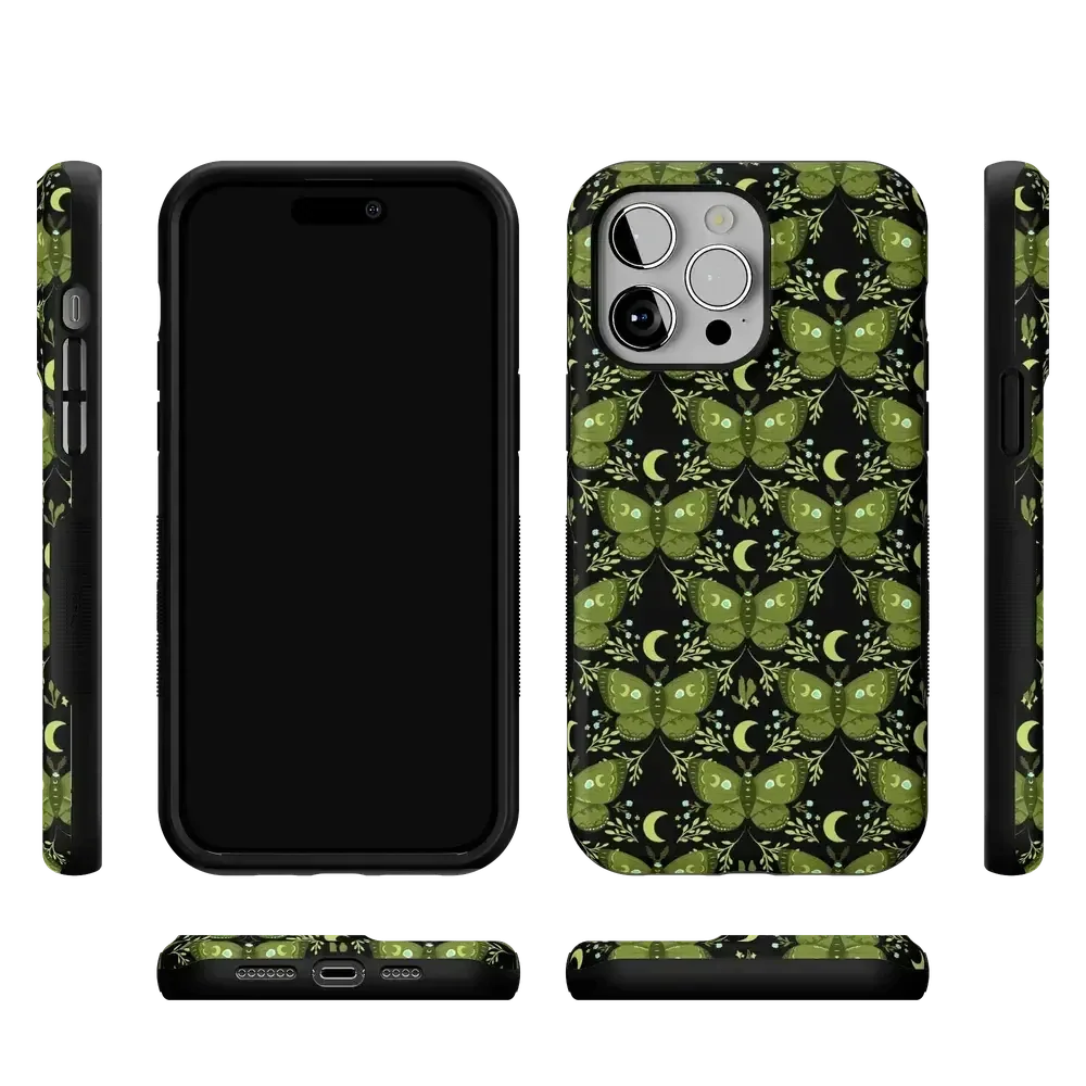 Mystic Moths | Green Twilight Case