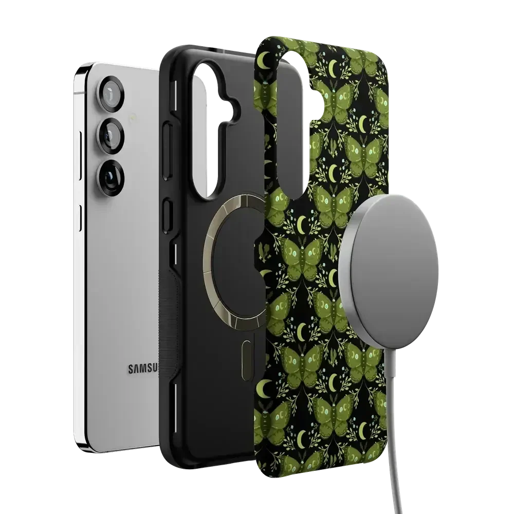 Mystic Moths | Green Twilight Case