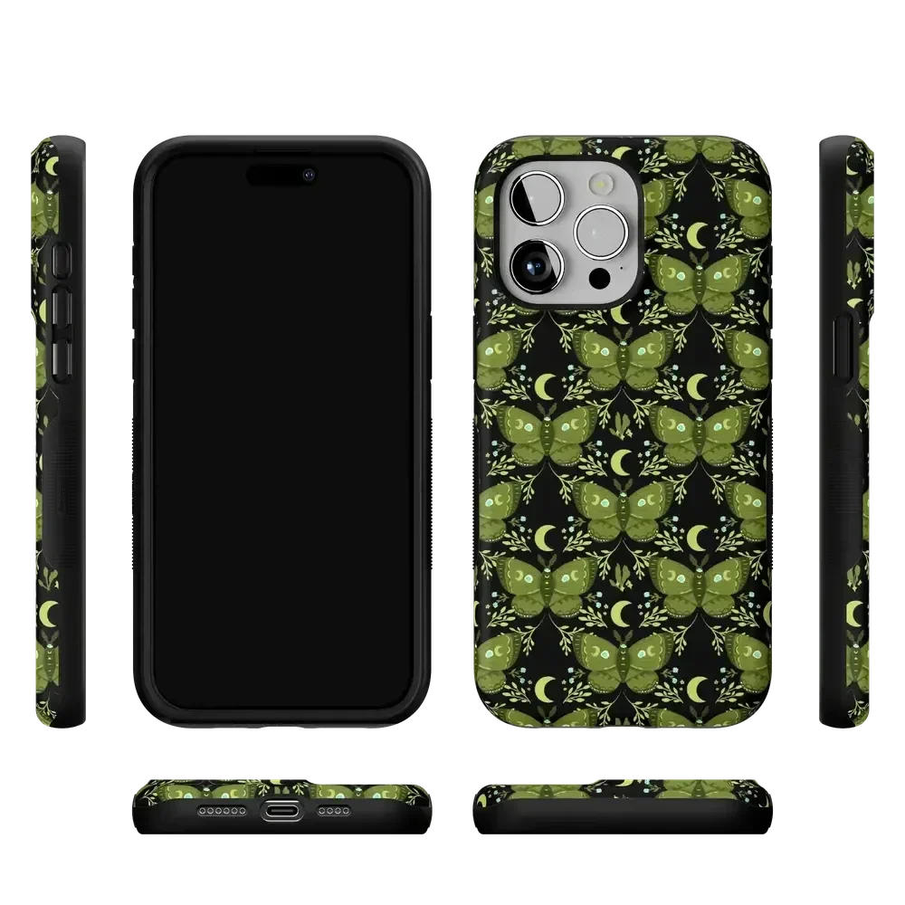Mystic Moths | Green Twilight Case