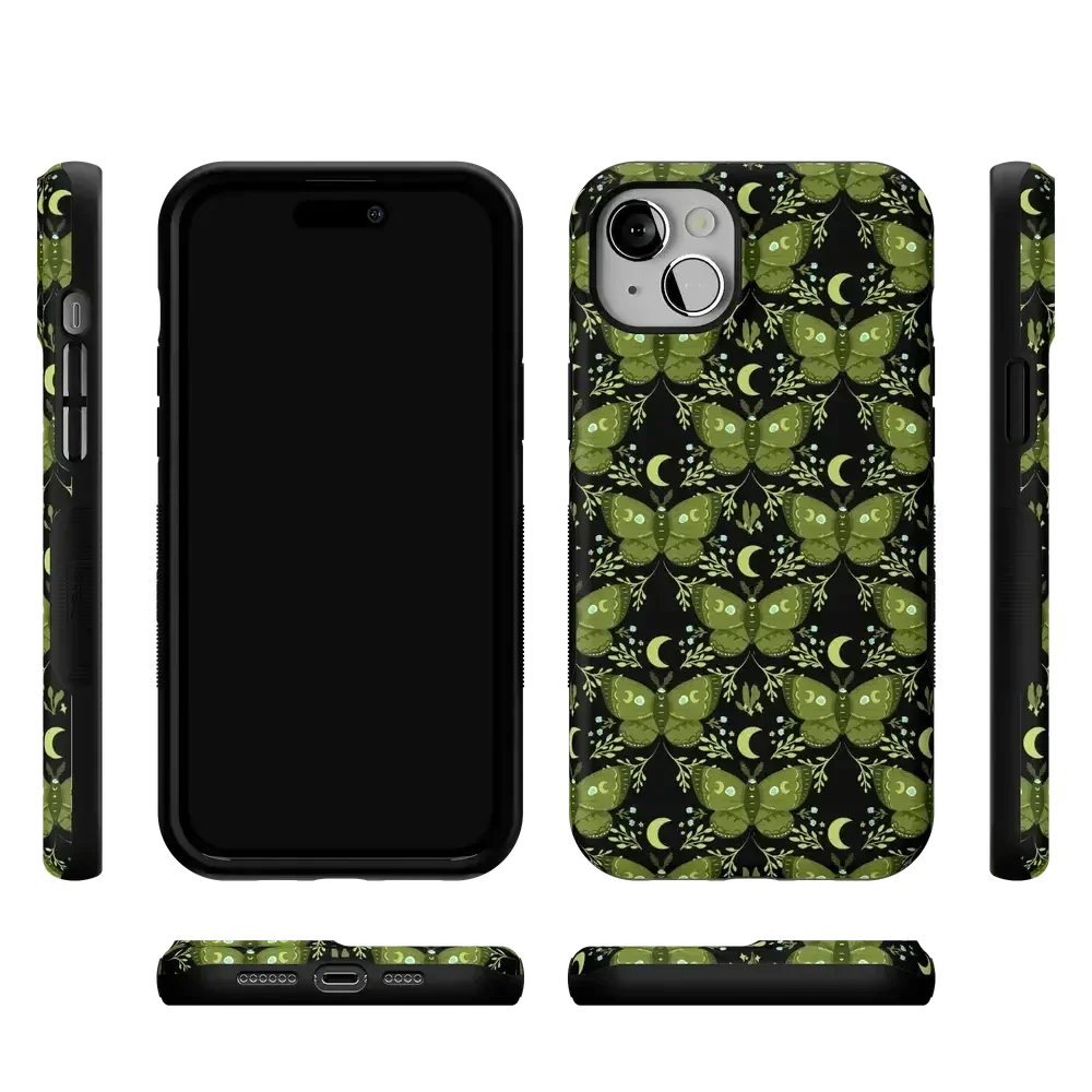 Mystic Moths | Green Twilight Case