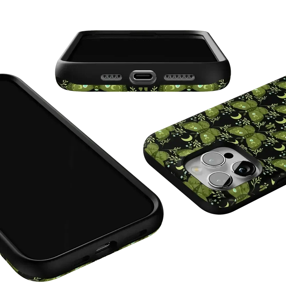 Mystic Moths | Green Twilight Case