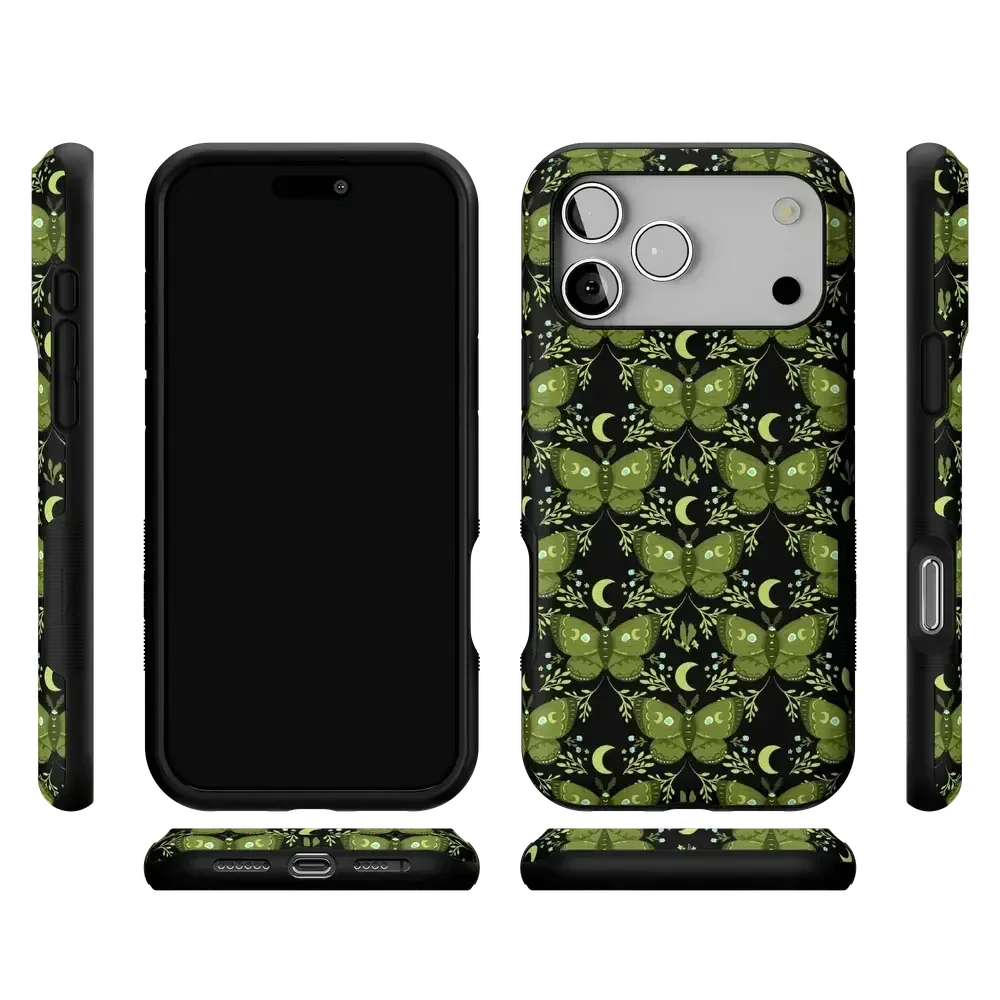 Mystic Moths | Green Twilight Case