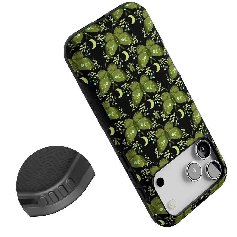 Mystic Moths | Green Twilight Case