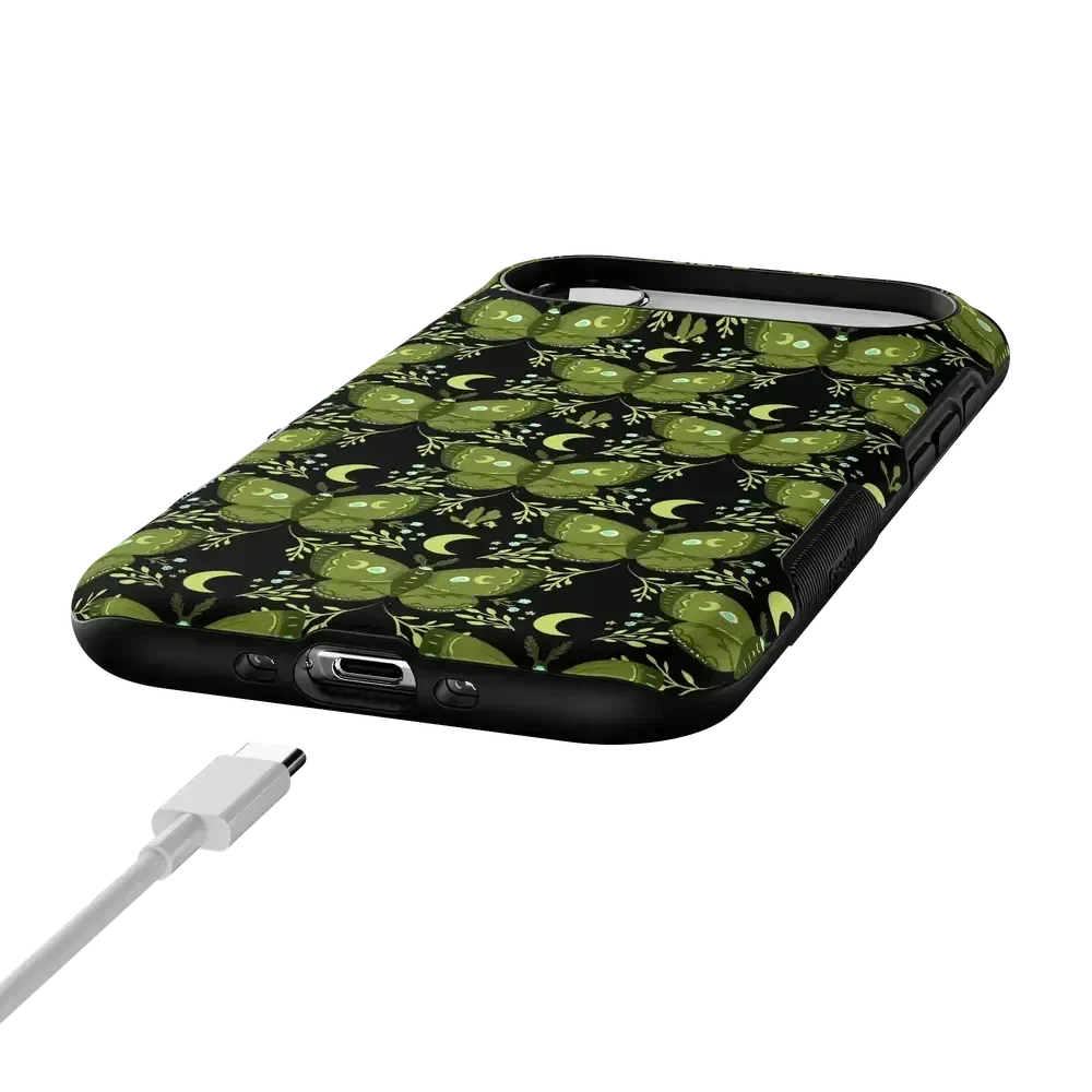 Mystic Moths | Green Twilight Case