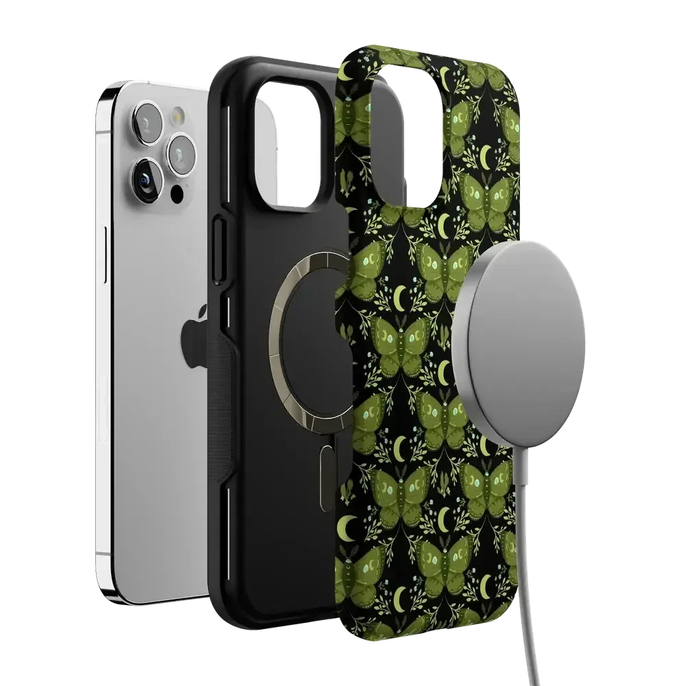 Mystic Moths | Green Twilight Case
