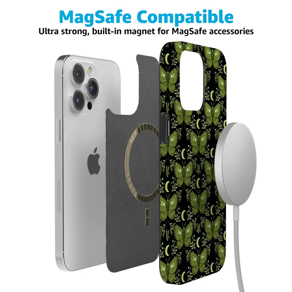 Mystic Moths | Green Twilight Case