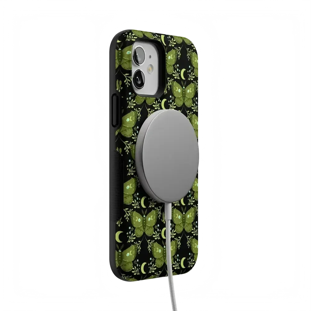 Mystic Moths | Green Twilight Case