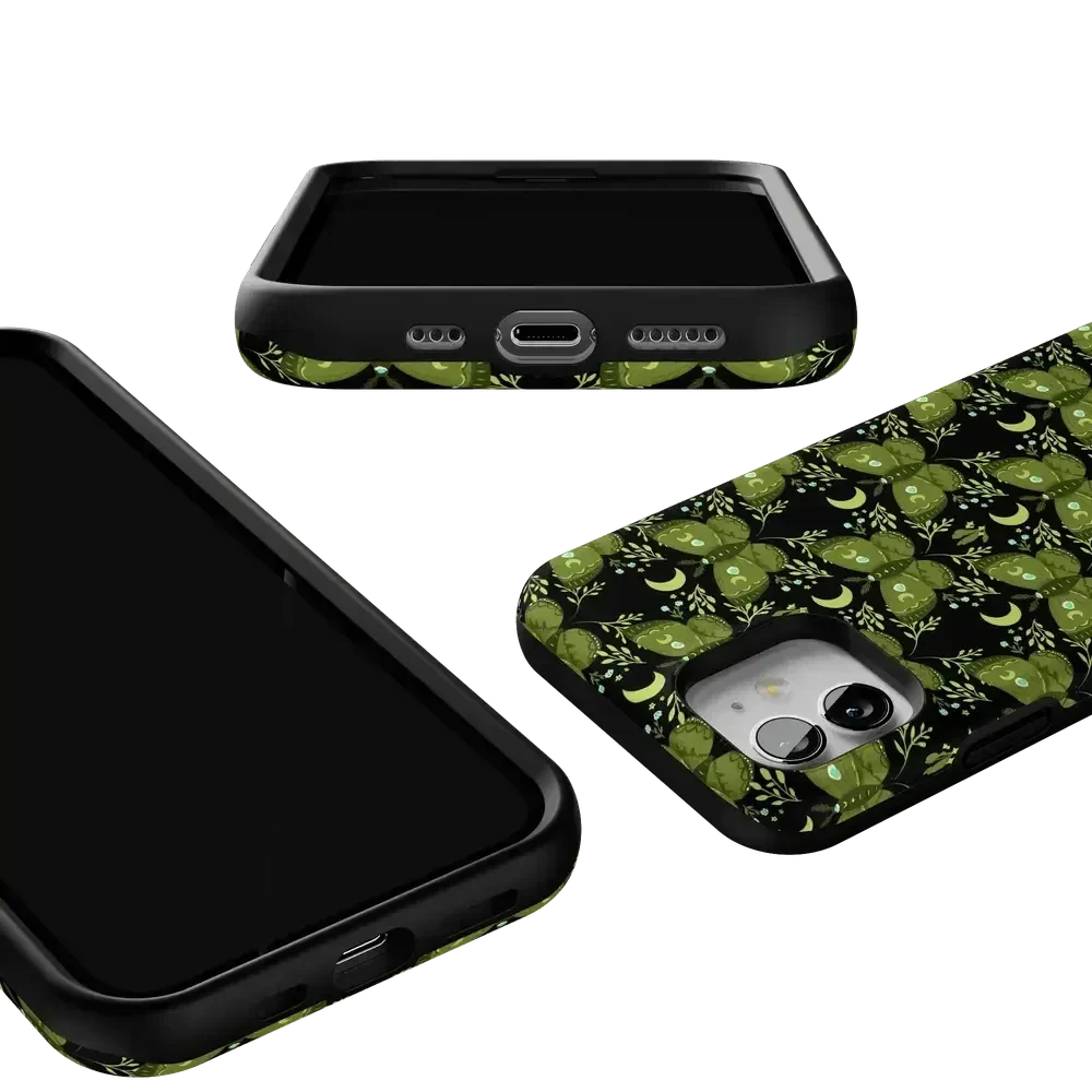 Mystic Moths | Green Twilight Case