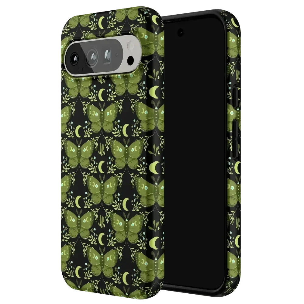 Mystic Moths | Green Twilight Case