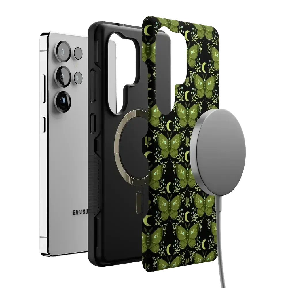 Mystic Moths | Green Twilight Case
