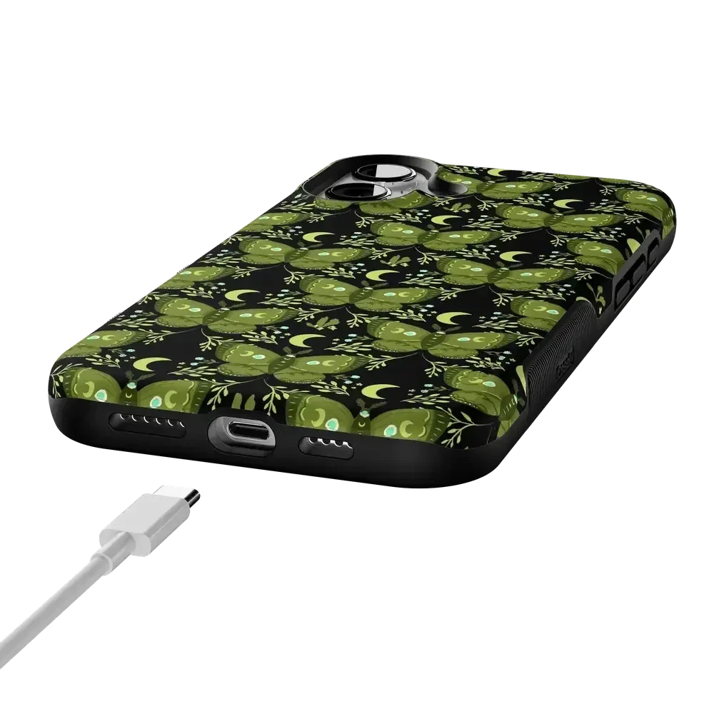 Mystic Moths | Green Twilight Case