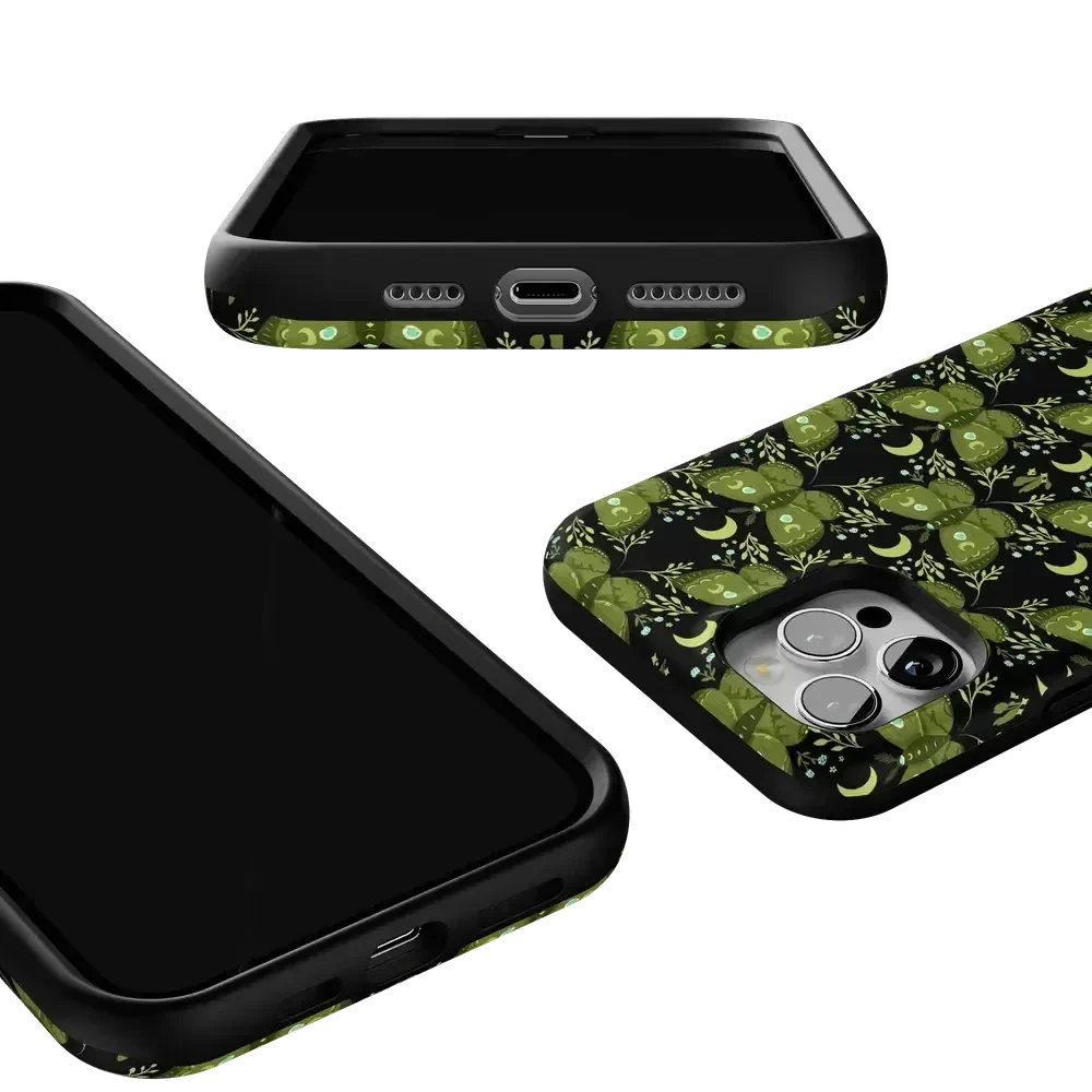 Mystic Moths | Green Twilight Case