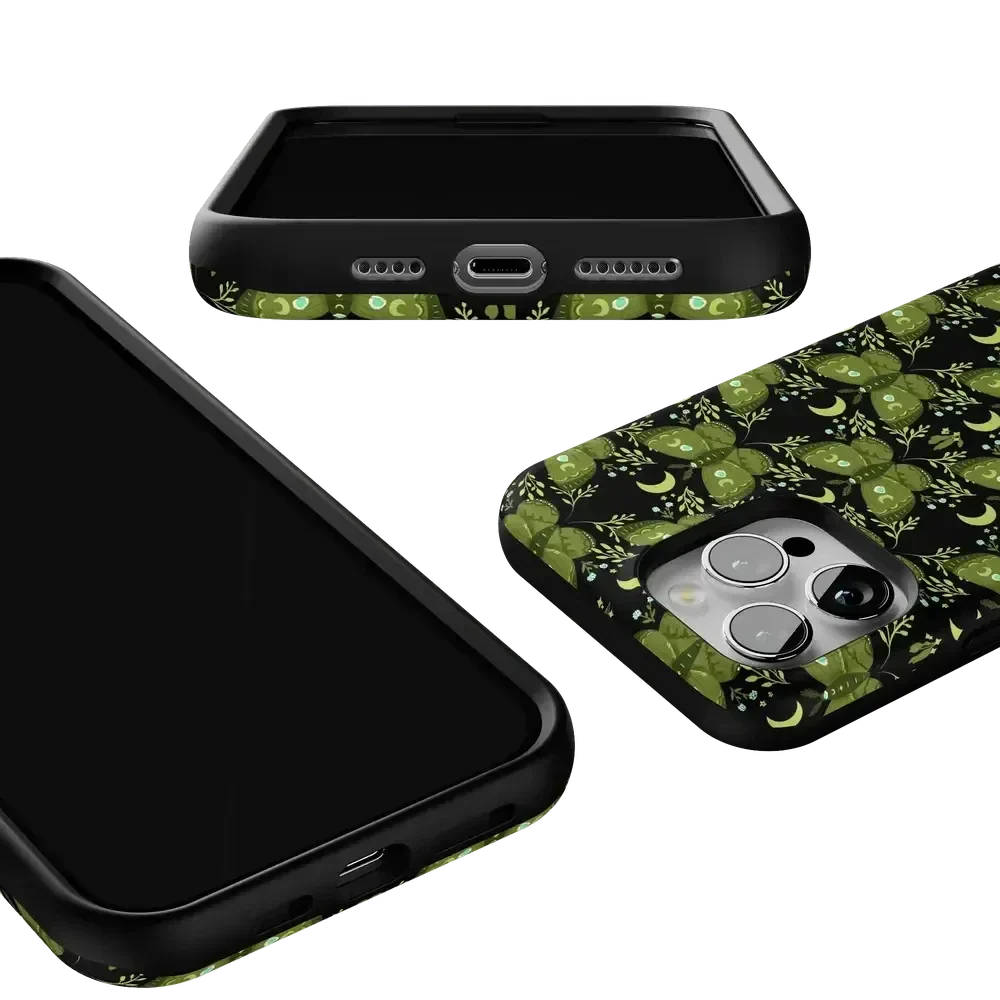 Mystic Moths | Green Twilight Case