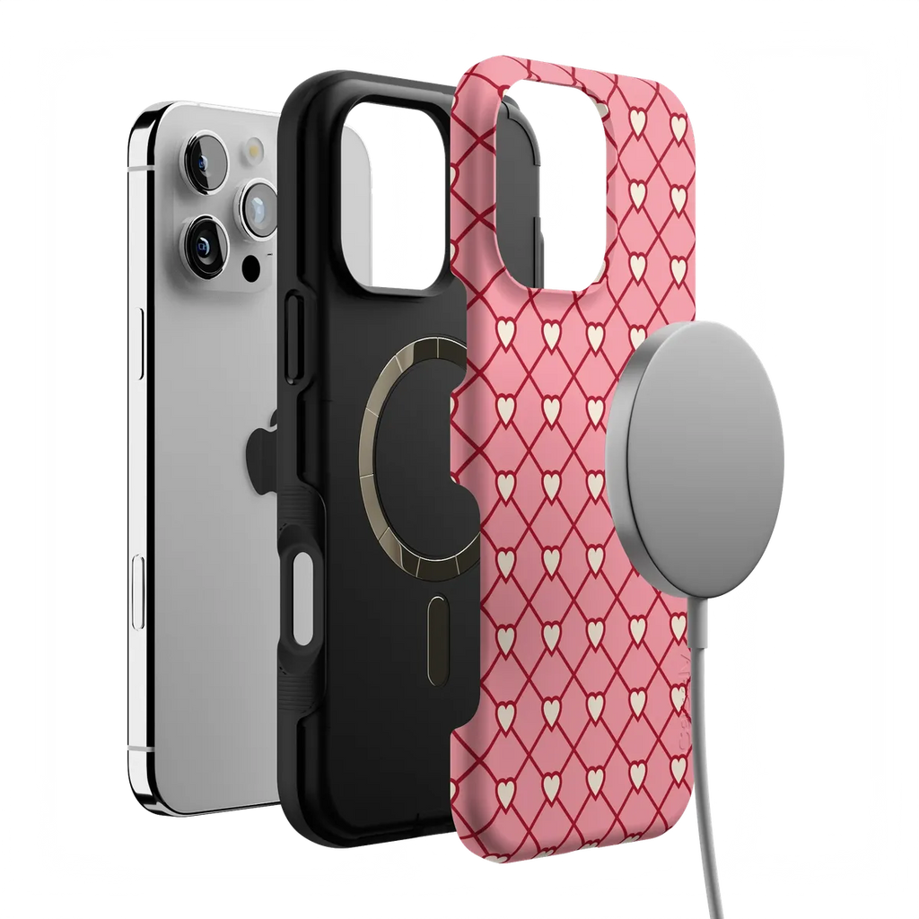 Love Locks | Pink Hearts Case