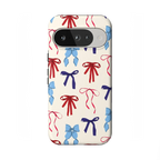 American Girlie | Red White & Blue Bows Case