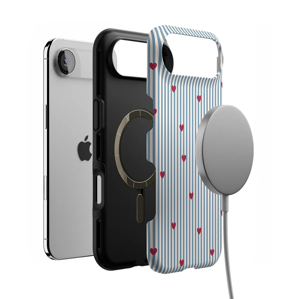 Love Lines | Blue Stripes Case