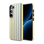 Coastline Stripes | Blue & Yellow Case