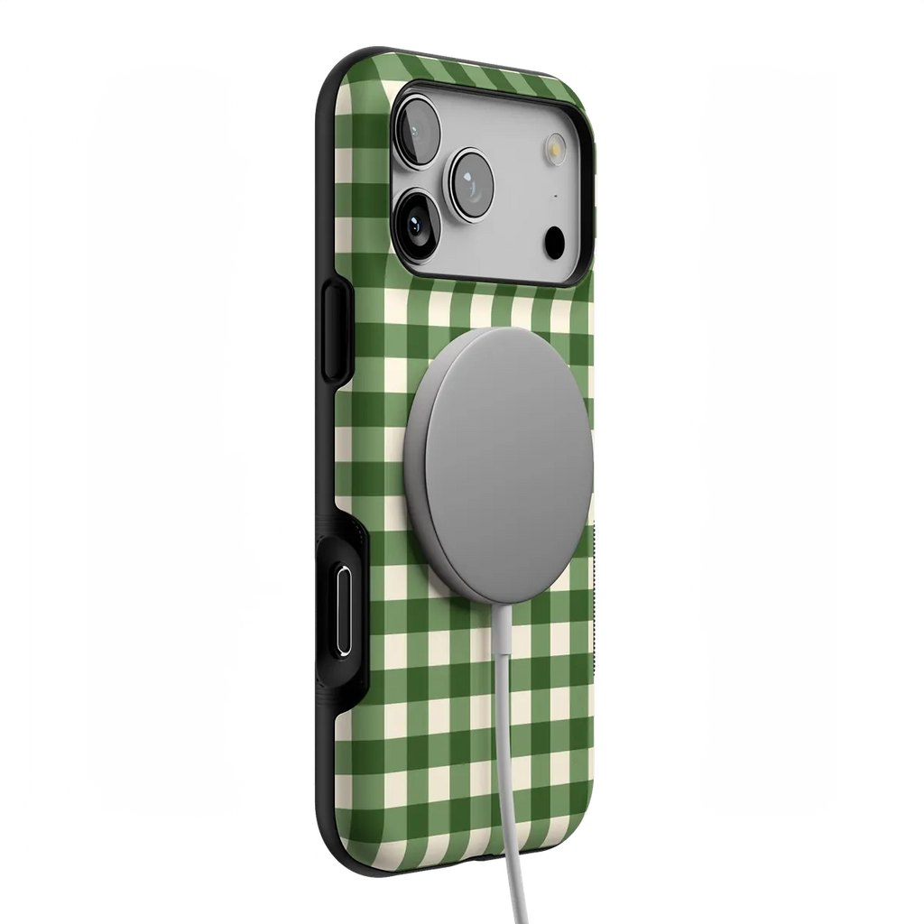 Checked Twice | Green Plaid Case