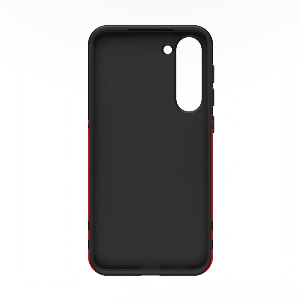 Storm Warning | Black & Red Stripes Case