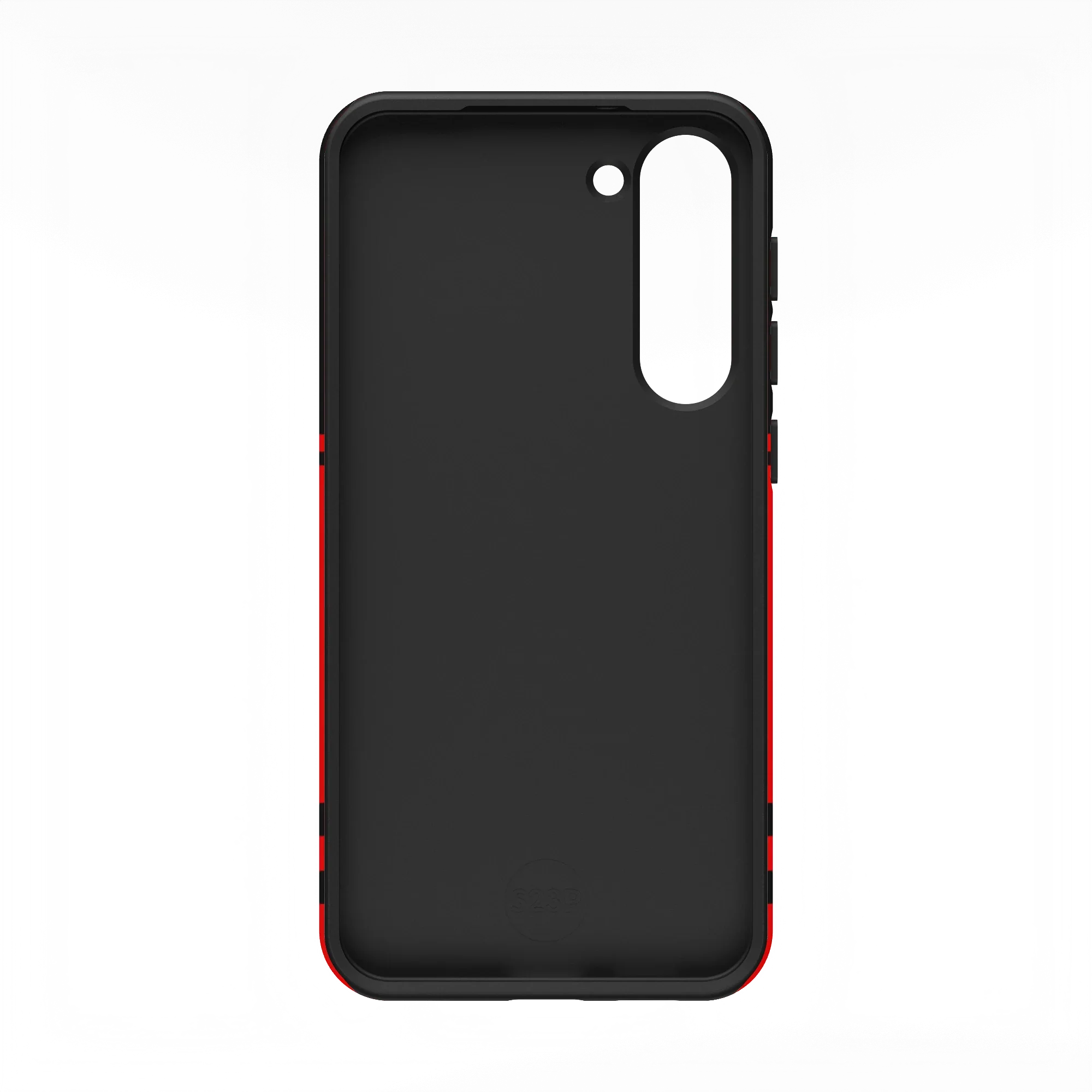 Storm Warning | Black & Red Stripes Case
