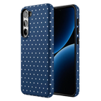 On the Dot | Navy Polka Dot Case