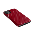 On the Dot | Maroon Polka Dot Case