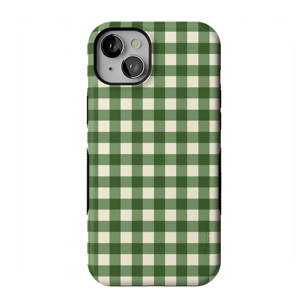 Checked Twice | Green Plaid Case