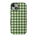 Checked Twice | Green Plaid Case