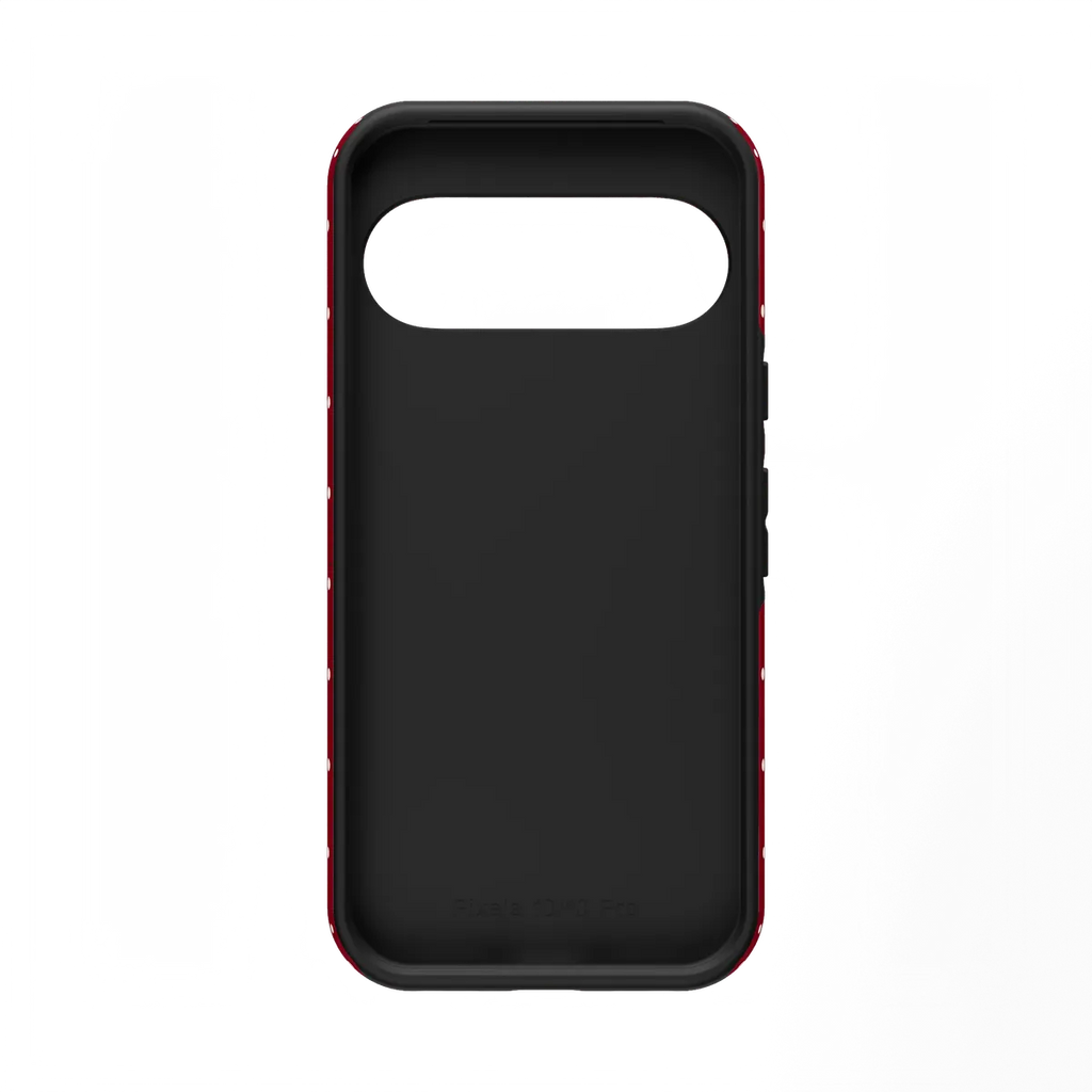 On the Dot | Maroon Polka Dot Case
