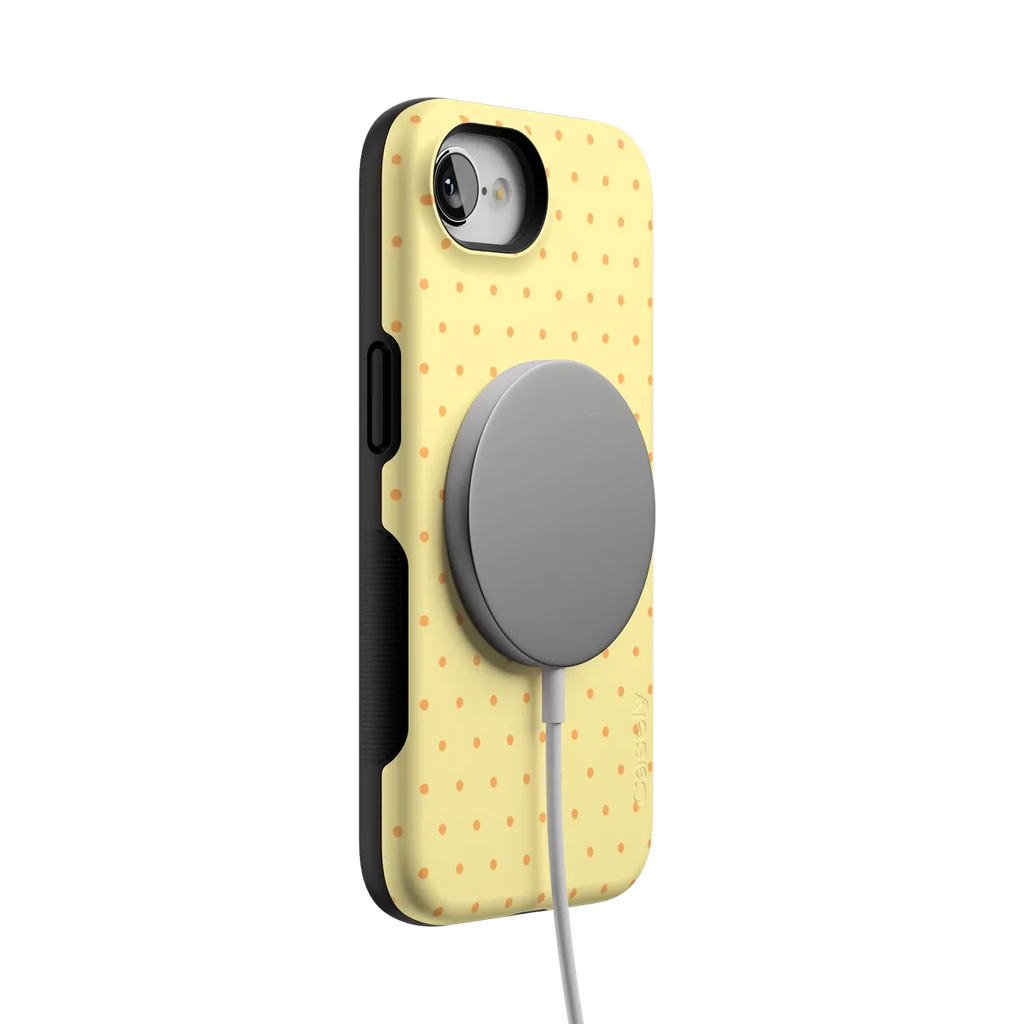 On the Dot | Yellow Polka Dot Case
