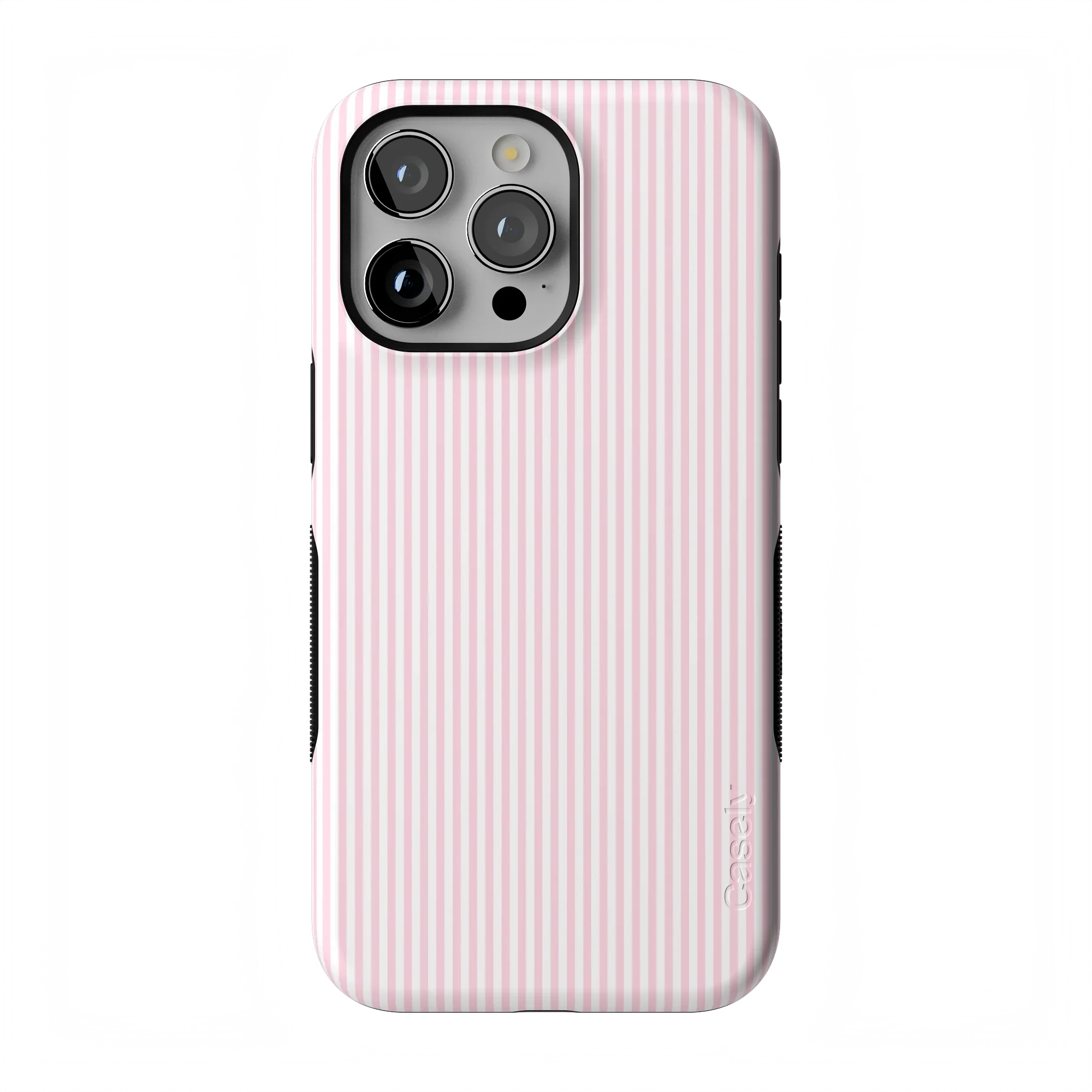 Stripes and the City | Light Pink Pinstripe Case