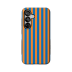 Go New York | Blue & Orange Stripes Case
