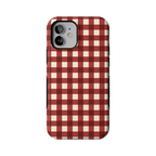 Checked Twice | Red Plaid Case