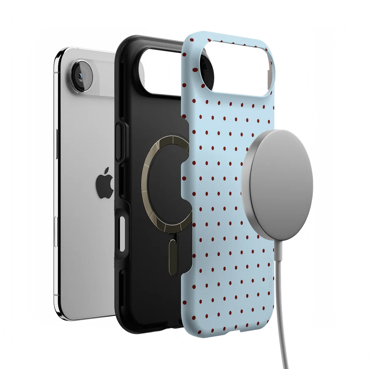On the Dot | Blue Polka Dot Case