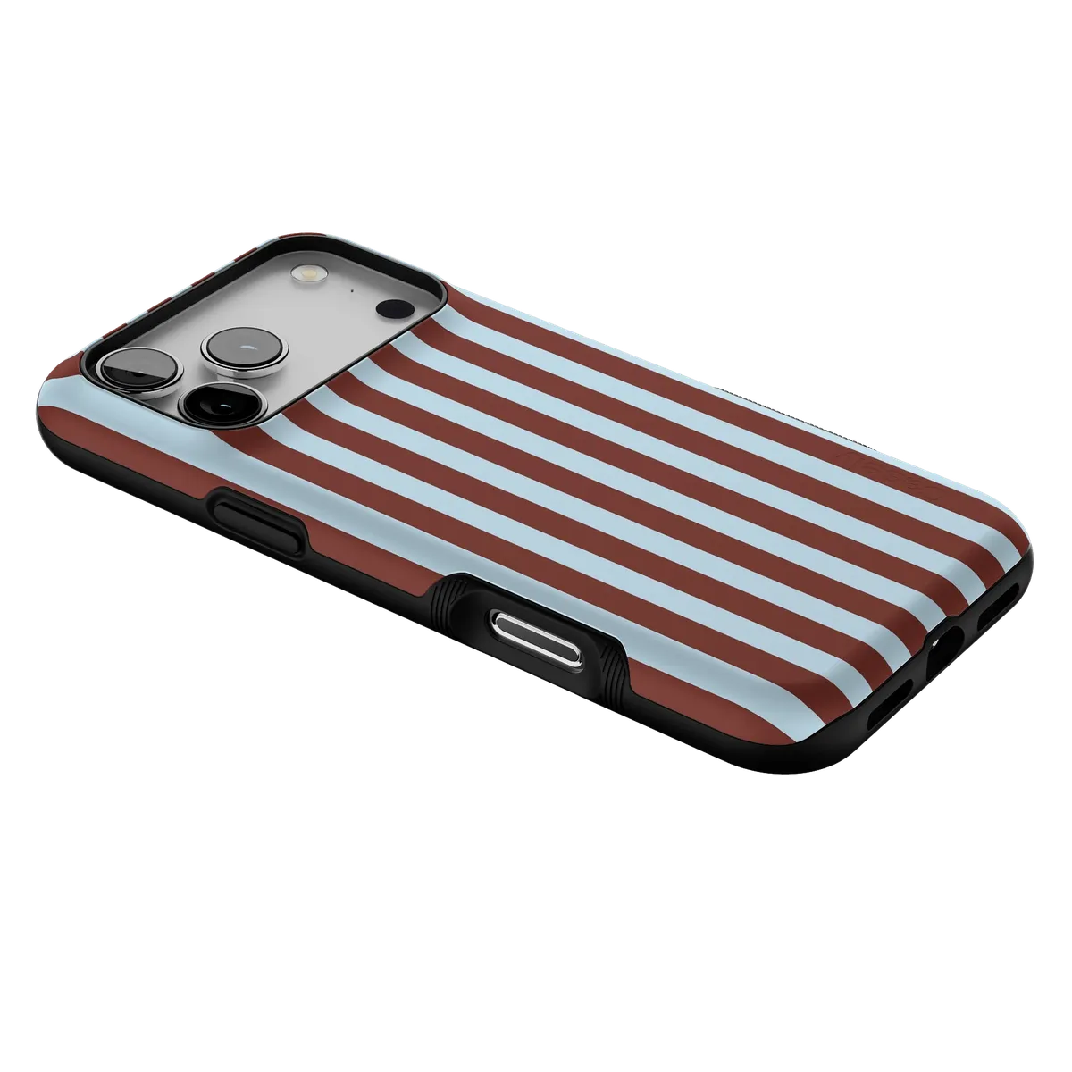 Sunday in Brooklyn | Blue Stripes Case